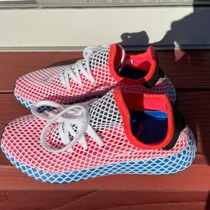 Adidas Women Sneakers Blue/Pink/Orange